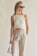 Nyla Cotton Crop Tank