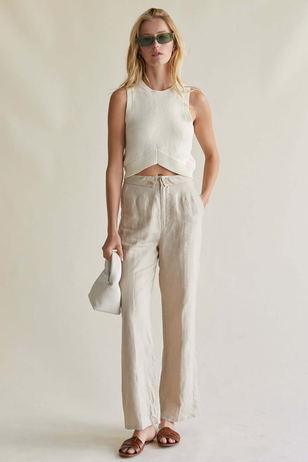 Nyla Cotton Crop Tank