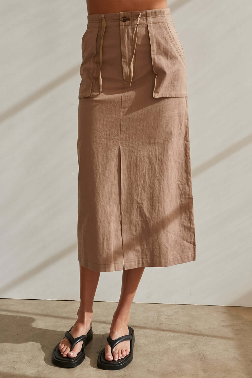 Alice Cotton Midi Skirt