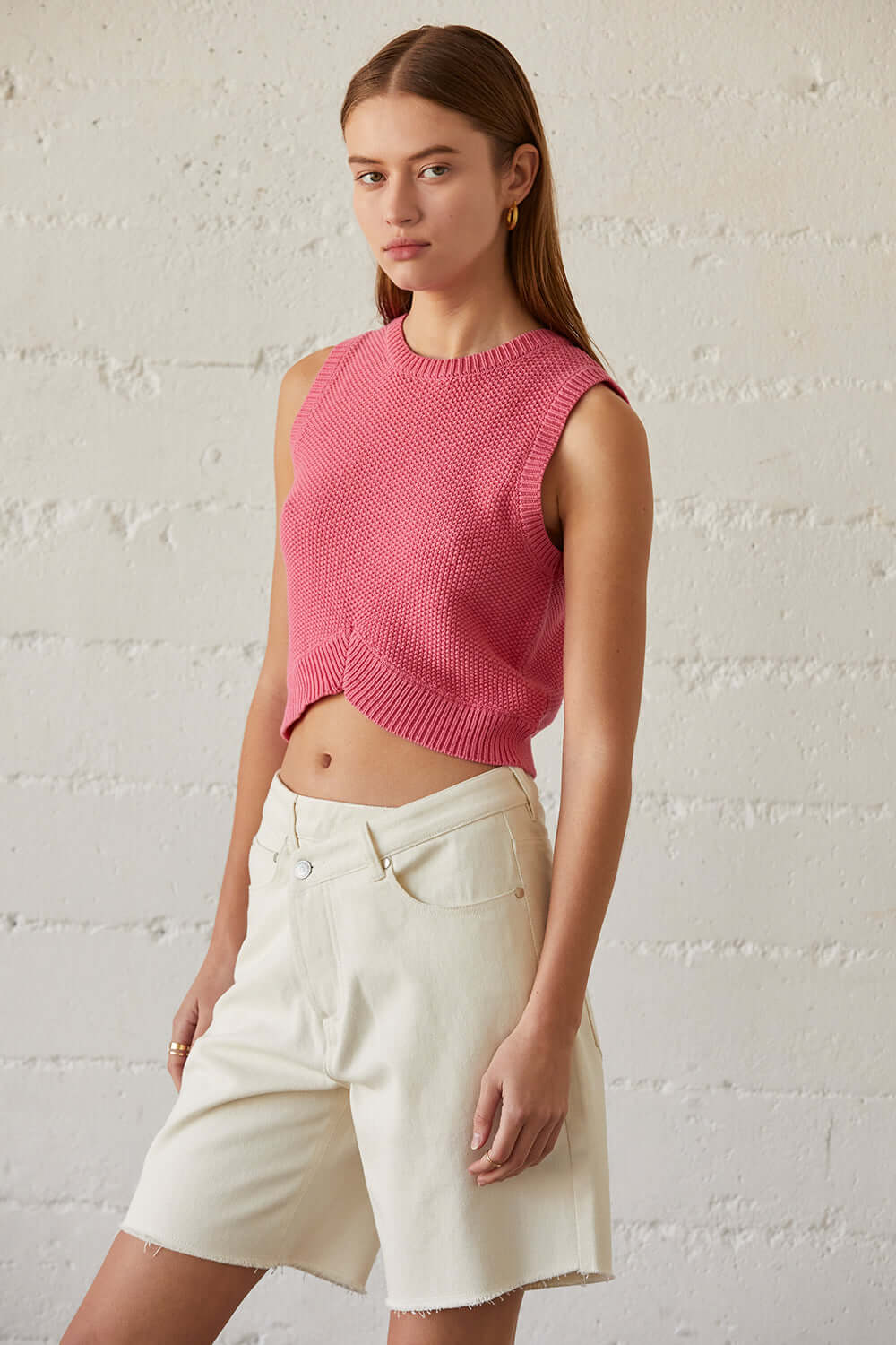 Nyla Cotton Crop Tank