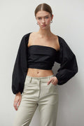 Shara Poplin Bolero Set