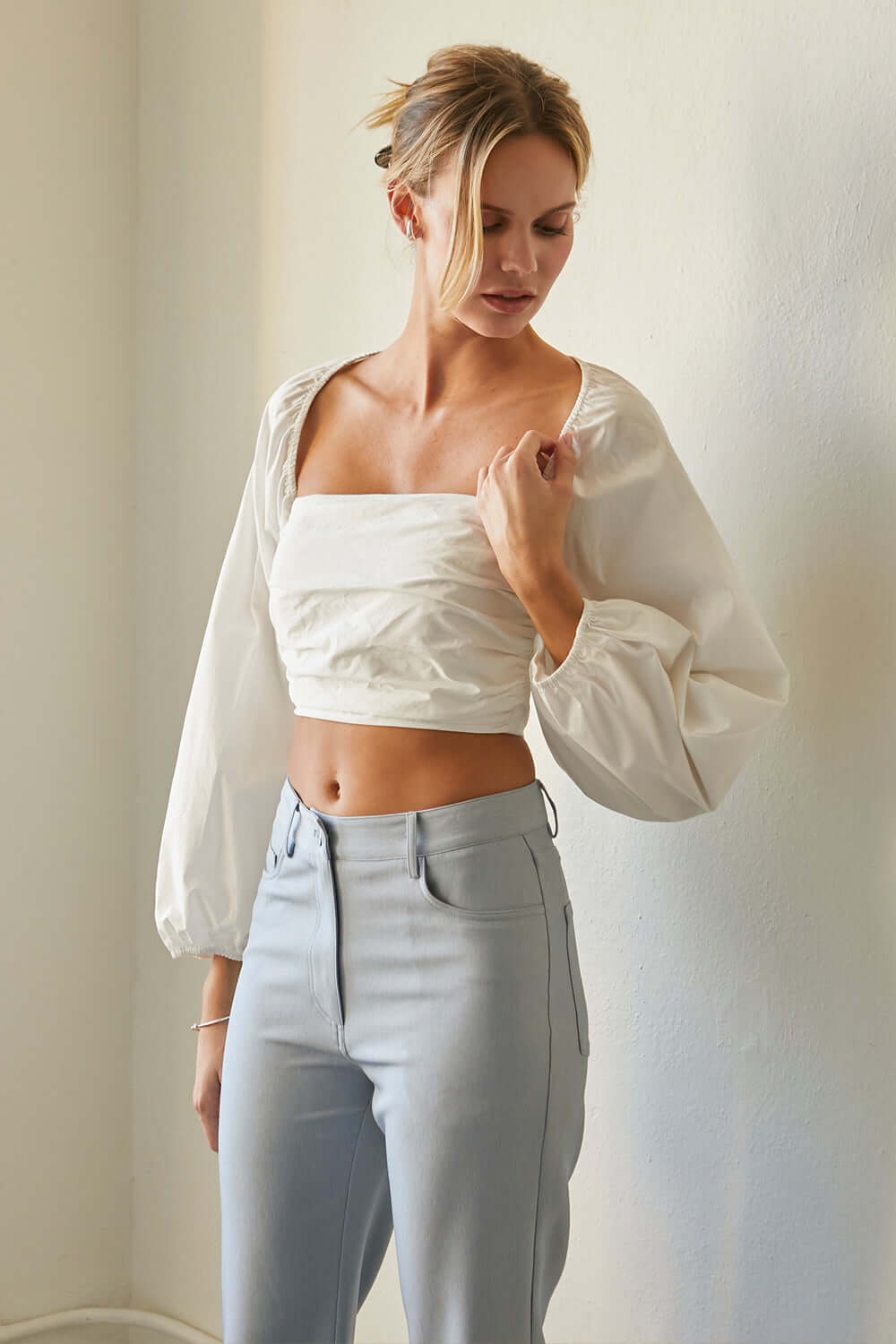 Shara Poplin Bolero Set